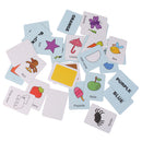 32 Pieces Kids Early Training Cognitive Card Puzzle Baby Toy Gift - Shapes