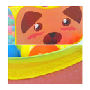 Cartoon Yellow Quickly Pop up Play Tent Playpen Sea Ball Pit with Basketball Hoop Children Outdoor Toys