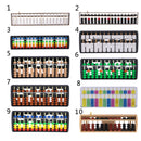 17 Rods Metal Retro Abacus Vintage Counting Toy Calculating Learning Tool
