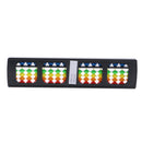 Multicolor 17 Rods Plastic Portable Abacus Arithmetic Tool Number Counting