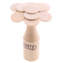 Wood Bottle Challenge Match Pile Up Stacking Game Kids Balance Training Toy