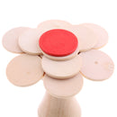 Wood Bottle Challenge Match Pile Up Stacking Game Kids Balance Training Toy