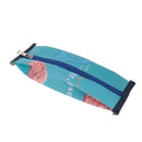 Creative Cute Cookie Nut Macaroon Pattern Pencil Pen Case Makeup Bag Zipper Pouch Stationery for Boys Girls Adult School Apply