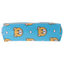 Assorted Pattern Print Carton Bear Leather Zip Plaid Pen Pencil Case Bag Make-Up Purse Pouch School Supply