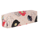 Assorted Pattern PU Leather Print Carton Clown Zip Pencil Case Box Cosmetic Pouch Bag Student Kids Gift Accessory