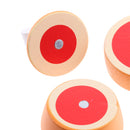 Pretend Role Play Food Meat Chicken Leg Wooden Magnetic Connected Kids Toys