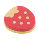 Pretend Role Play Food Strawberry Cookies Wooden Magnetic Connected Kids Toy