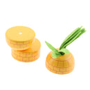 Pretend Role Play Food Fruit Wooden Pineapple Magnetic Connected Kids Toys