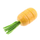 Pretend Role Play Food Fruit Wooden Pineapple Magnetic Connected Kids Toys