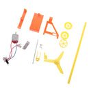 DIY Assembled Science Physical Experiment Model Set Electrical Wind Car Kids Educational Toy Gift