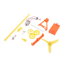 DIY Assembled Science Physical Experiment Model Set Electrical Wind Car Kids Educational Toy Gift