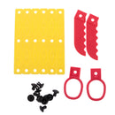 Educational Creative DIY Assembled Plastic Machine Hand Scientific Experiment Mechanics Kits Children Toy