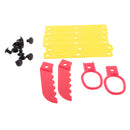 Educational Creative DIY Assembled Plastic Machine Hand Scientific Experiment Mechanics Kits Children Toy
