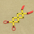 Educational Creative DIY Assembled Plastic Machine Hand Scientific Experiment Mechanics Kits Children Toy