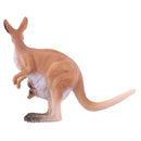 Simulation Animal Model Action Figures Children Educational Toy Play Fun Kangaroo