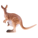 Simulation Animal Model Action Figures Children Educational Toy Play Fun Kangaroo