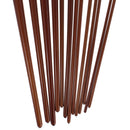 13 Pieces Artists Paint Brushes Set Wooden Handle Nylon Hair Filbert