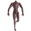 12inch Black Wide Shoulder Muscular Male 1/6 Figure Body for TTM18 TTM19 Headsculpt