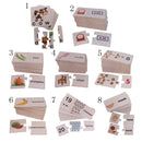 20 Sets Letter Cognitive Card Puzzles Self-Correcting Jigsaws Baby Early Learning Toys