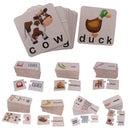 20 Sets Letter Cognitive Card Puzzles Self-Correcting Jigsaws Baby Early Learning Toys