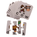 20 Sets Letter Cognitive Card Puzzles Self-Correcting Jigsaws Baby Early Learning Toys