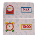 30 Sets Cognitive Card Puzzles Match Time Jigsaw Kids Educational Preschool Toys