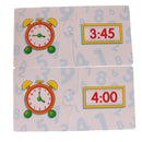 30 Sets Cognitive Card Puzzles Match Time Jigsaw Kids Educational Preschool Toys