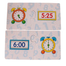 30 Sets Cognitive Card Puzzles Match Time Jigsaw Kids Educational Preschool Toys