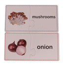 30 Sets Vegetables Cognitive Card Puzzles Self-Correcting Jigsaw Baby Learning Funny Toy Games