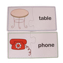 30 Sets Daily Things Cognitive Card Puzzle Self-Correcting Jigsaws Kids Early Learning Preschool Toys Funny Games