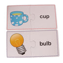 30 Sets Daily Things Cognitive Card Puzzle Self-Correcting Jigsaws Kids Early Learning Preschool Toys Funny Games