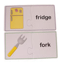 30 Sets Daily Things Cognitive Card Puzzle Self-Correcting Jigsaws Kids Early Learning Preschool Toys Funny Games