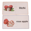 30 Sets Cognitive Card Puzzles Match Fruits Jigsaws Kids Early Educational Preschool Brain Training Toys