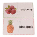 30 Sets Cognitive Card Puzzles Match Fruits Jigsaws Kids Early Educational Preschool Brain Training Toys