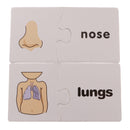 30 Sets Cognitive Card Puzzles Match Organ Jigsaws Kids Early Educational Preschool Toys