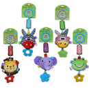 Newborn Baby Bed Bells Plush Soft Pram Stroller Hanging Bell Animal Handbells Rattles Crib Development Toys Frog