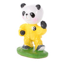 Kung Fu Panda Bear Animal Model Action Figure Collectible Figurines Kid Toy Yellow