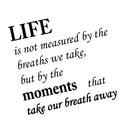 70x50cm PVC 3D Wall Stickers Quote Life Art Murals Decals Home Bedroom Living Room Wall Art Decor Reusable Removable Sticker