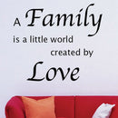 70x50cm PVC 3D Wall Stickers Quote Love Art Murals Decals Home Bedroom Living Room Wall Art Decor Reusable Removable Sticker