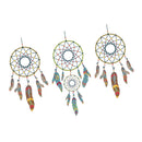 70x50cm Feather Charms Dream Catcher Wall Stickers Art Mural Decals Home Bedroom Living Room Wall Art Decor Waterproof Sticker