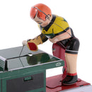 Classic Playing Ping Pong Tin Toy Collectible Clockwork Wind Up Kids Toys