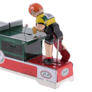 Classic Playing Ping Pong Tin Toy Collectible Clockwork Wind Up Kids Toys