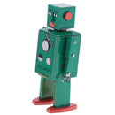 Cool Wind Up Walking Robot MS397 Clockwork Tin Toy with Key Collectible Gift