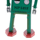 Cool Wind Up Walking Robot MS397 Clockwork Tin Toy with Key Collectible Gift
