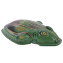 Creative Metal Sounding Frog Model Tin Toy Collectible Gift for Kids Adult