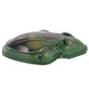 Creative Metal Sounding Frog Model Tin Toy Collectible Gift for Kids Adult