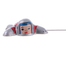 Classic Space Ship Satellite Collectible Clockwork Wind Up Tin Toy for Kids