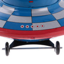 Classic Space Ship Satellite Collectible Clockwork Wind Up Tin Toy for Kids