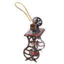 Mini Sewing Machine Model Tin Toy Collectible Gift Hanging Decor Ornaments