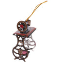 Mini Sewing Machine Model Tin Toy Collectible Gift Hanging Decor Ornaments